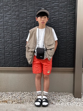 kanaさんの（XLARGE KIDS | エクストララージキッズ）を使ったコーディネート