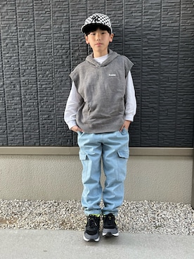 kanaさんの（XLARGE KIDS | エクストララージキッズ）を使ったコーディネート