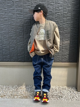 kanaさんの（XLARGE KIDS | エクストララージキッズ）を使ったコーディネート