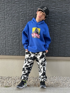 kanaさんの（XLARGE KIDS | エクストララージキッズ）を使ったコーディネート