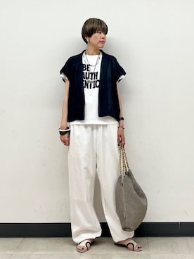森さんの（＋81BRANCA | ハチイチブランカ）を使ったコーディネート