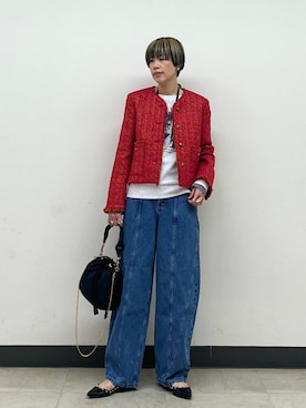 森さんの（＋81BRANCA | ハチイチブランカ）を使ったコーディネート