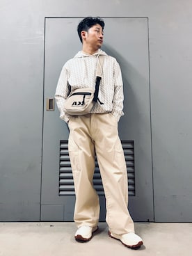ãARMANI EXCHANGEïŒã¢ã«ããŒããšã¯ã¹ãã§ã³ãžïŒã®ãA|X ã¢ã«ããŒã ãšã¯ã¹ãã§ã³ãžãAXããŽãã¬ãŒã¹ã¢ããã¹ããŒã«ãŒïŒã¹ããŒã«ãŒããã¯ã€ãç³»ïŒãã䜿ã£ããð©J.HARAããïŒã¡ã³ãºã»167cmïŒã®æ¥ã³ãŒãã£ããŒã