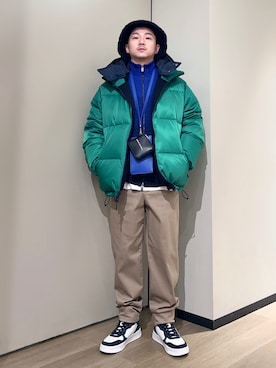 ãARMANI EXCHANGEïŒã¢ã«ããŒããšã¯ã¹ãã§ã³ãžïŒã®ãA|X ã¢ã«ããŒã ãšã¯ã¹ãã§ã³ãžãAXããŽããã€ã«ããã¬ãŒã¹ã¢ããã¹ããŒã«ãŒïŒã¹ããŒã«ãŒãã°ãªãŒã³ç³»ïŒãã䜿ã£ããð©J.HARAããïŒã¡ã³ãºã»167cmïŒã®å¬ã³ãŒãã£ããŒã