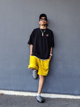 「NIKE(ナイキ)のアイテム」を使った、hasshi(ハッシー)さん(メンズ・173cm)の春コーディネート