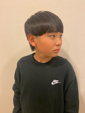 「NIKE(ナイキ)のアイテム(スウェット)」を使った、yamakkuさん(キッズ・145cm)の冬コーディネート