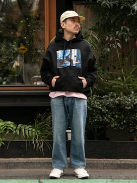 「APPLEBUM(アップルバム)のアイテム」を使った、APPLEBUM STAFF STYLINGさん(メンズ・165cm)の春コーディネート
