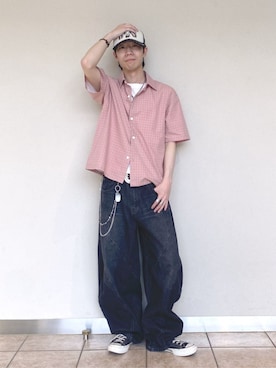 WEGOさん(メンズ・170cm)の夏コーディネート