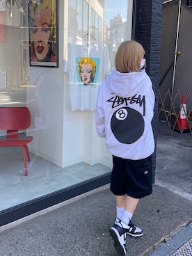 「NIKE(ナイキ)のアイテム(ソックス/靴下)」を使った、ルイボスティーさん(レディース・148cm)の秋コーディネート