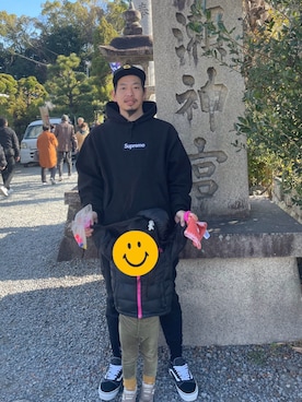 「NIKE(ナイキ)のアイテム(パンツ)」を使った、chapaoさん(メンズ・178cm)の秋コーディネート