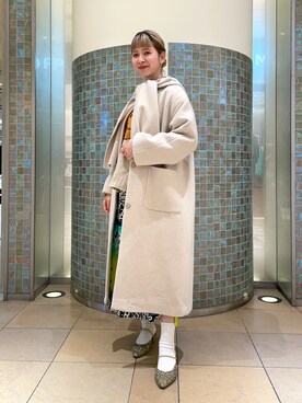 コウノナホさん(レディース・164cm)の冬コーディネート