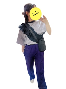 「NIKE(ナイキ)のアイテム(ショルダーバッグ)」を使った、saayuumiさん(レディース・148cm・30代)の夏コーディネート
