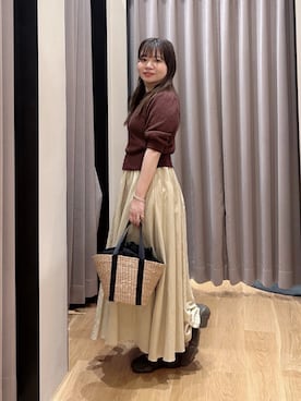 「NIKE(ナイキ)のアイテム(スニーカー)」を使った、umechiさん(レディース・150cm)の春コーディネート