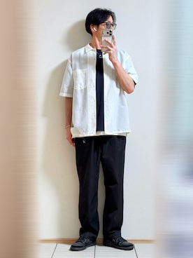 「NIKE(ナイキ)のアイテム(スニーカー)」を使った、Sammyサミーさん(メンズ・177cm)の春コーディネート