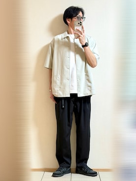 「NIKE(ナイキ)のアイテム(スニーカー)」を使った、Sammyサミーさん(メンズ・177cm)の春コーディネート