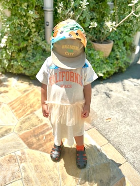3yamaさん(キッズ・90cm)の夏コーディネート