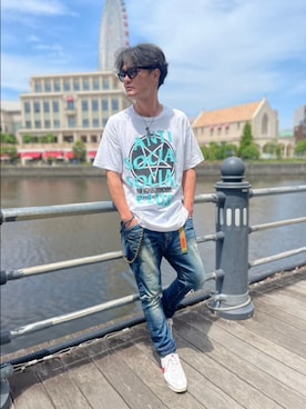 KOHさん(メンズ・172cm)の夏コーディネート