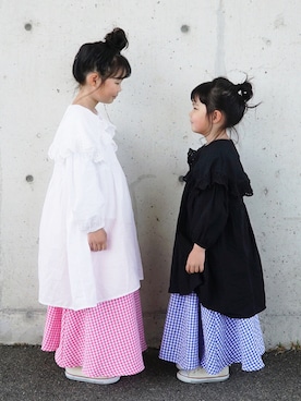 しなつさん(キッズ・127cm)の春コーディネート