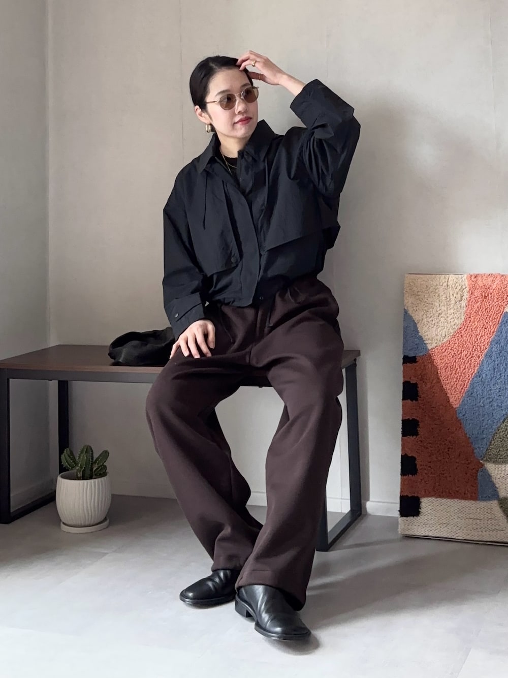 ひなさんの（UNIQLO）を使ったコーディネートの1枚目の写真