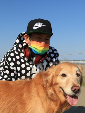 「NIKE(ナイキ)のアイテム(キャップ)」を使った、(旧カフェ俺)アディ男♂再登録さん(メンズ・171cm・40代)の夏コーディネート