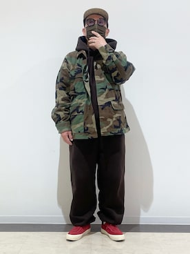 3ckechinさんの（MILITARY | ミリタリー）を使ったコーディネート