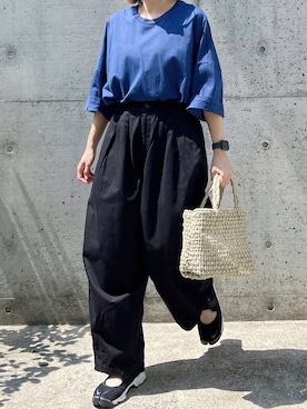 ryo___kaさんの「HARVESTY / ハーベスティ CHINO CIRCUS PANTS（HARVESTY | ハーベスティ）」を使ったコーディネート