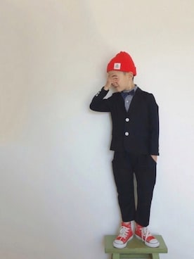 taaaoさんの「Smoothy Color knit cap / スムージー カラーニットキャップ（Smoothy | スムージー）」を使ったコーディネート
