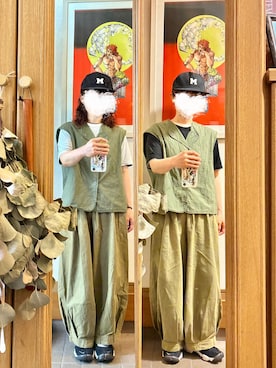 「NIKE(ナイキ)のアイテム(スニーカー)」を使った、まっきさん(レディース・150cm)の春コーディネート