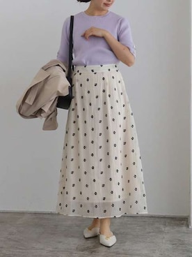 Pierrotスタッフ★大人に似合う高コスパ服をお届けさんの（Pierrot | ピエロ）を使ったコーディネート