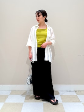 「URBAN RESEARCH DOORS(アーバンリサーチドアーズ)のアイテム」を使った、おすみさん(レディース・152cm)の夏コーディネート