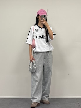 「NIKE(ナイキ)のアイテム(スニーカー)」を使った、saraha さん(レディース・163cm)の春コーディネート
