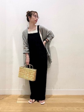 「URBAN RESEARCH DOORS(アーバンリサーチドアーズ)のアイテム(インテリア)」を使った、えばみ。さん(レディース・160cm)の夏コーディネート