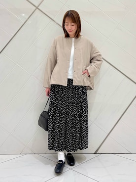 「URBAN RESEARCH DOORS(アーバンリサーチドアーズ)のアイテム(ボストンバッグ)」を使った、IKUさん(レディース・161cm)の春コーディネート