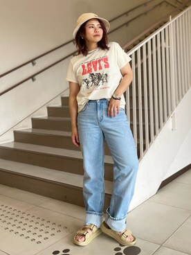 ha-tan. ✩.*˚さんの（Levi's | リーバイス）を使ったコーディネート