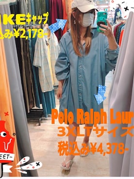 「NIKE(ナイキ)のアイテム(キャップ)」を使った、@Chieさん(レディース・149cm・30代)の夏コーディネート