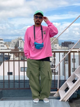 「NIKE(ナイキ)のアイテム(キャップ)」を使った、oillnomuraさん(メンズ・175cm・40代)の秋コーディネート