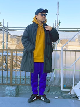 「NIKE(ナイキ)のアイテム(キャップ)」を使った、oillnomuraさん(メンズ・175cm・40代)の冬コーディネート