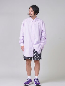 「NIKE(ナイキ)のアイテム(ソックス/靴下)」を使った、oillnomuraさん(メンズ・175cm)の夏コーディネート