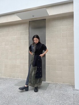 「UN3D.(アンスリード)のアイテム(テーラードジャケット)」を使った、RINOさん(レディース・159cm)の夏コーディネート
