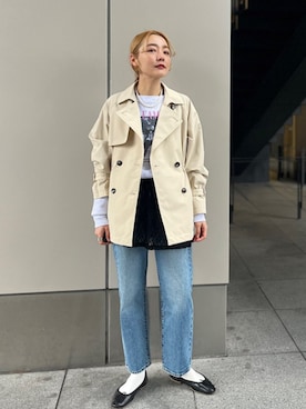 阿部さんの（＋81BRANCA | ハチイチブランカ）を使ったコーディネート