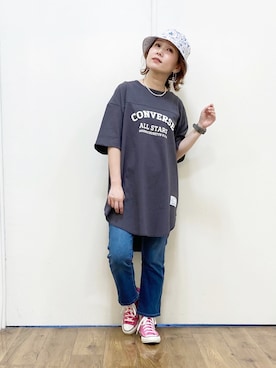 m@さんの（CONVERSE | コンバース）を使ったコーディネート