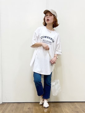 m@さんの（CONVERSE | コンバース）を使ったコーディネート