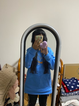 「NIKE(ナイキ)のアイテム(スウェット)」を使った、Cicaさん(レディース・167cm・40代)の秋コーディネート