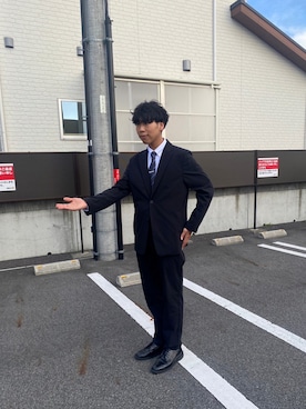 あんころもちさんの「Maison Margiela - 二つ折り長財布 - men - カーフレザー - ワンサイズ（Maison Margiela | メゾンマルジェラ）」を使ったコーディネート