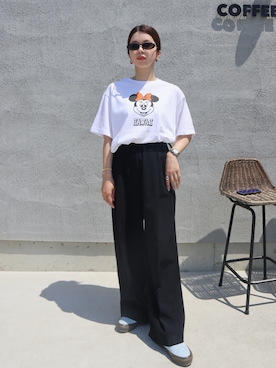 「VANS(バンズ)のアイテム(スニーカー)」を使った、miisuuzuukiiさん(レディース・162cm)の春コーディネート