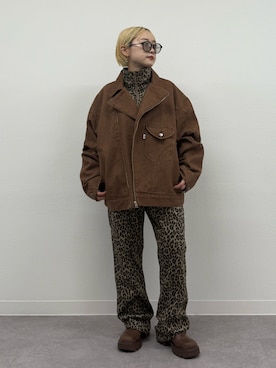 カフェ店長aoiさん(レディース・147cm)の春コーディネート