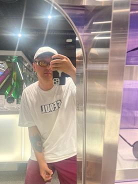 「NIKE(ナイキ)のアイテム(キャップ)」を使った、RawnessJinhoLeeさん(メンズ・183cm・30代)の秋コーディネート