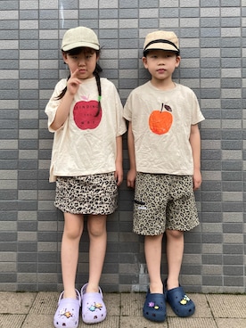 あかねくん&たっくんさんの（XLARGE KIDS | エクストララージキッズ）を使ったコーディネート