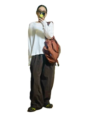 鈴木すうこさん(レディース・154cm)の春コーディネート