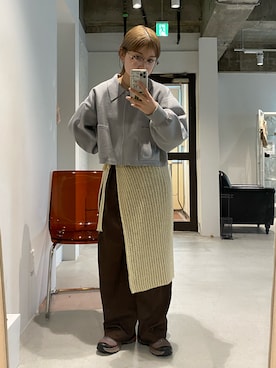 「HEILIS(ヘイリス)のアイテム」を使った、r i k oさん(レディース・152cm)の冬コーディネート